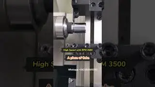 RPM 3500 with Steel. Fast but Waste Tools. | CNC SMARTLATHE