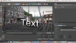 3d Text On Real Images With Good Lighting And Reflections - Cinema 4d Tutorial