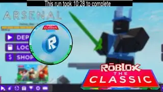HOW TO COMPLETE A RUN SOLO IN UNDER 20 MINUTES! - Roblox The Classic | Arsenal/ Noobpocalypse