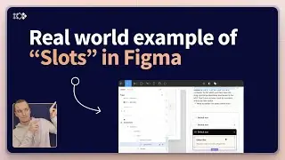 Real world example of using “Slot” components in Figma