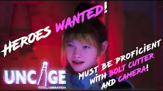 HEROES WANTED!!! UNCAGE - TOTAL LIBERATION - ANIMAL-RIGHTS-GAME BY PATRIK BABOUMIAN