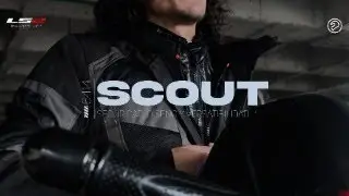 CHAQUETA LS2 6414 SCOUT NEGRO GRIS/ Cascoloco