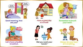 Spoken English for Kids | Mom Speak English With Sentences | Daily Use English Sentences