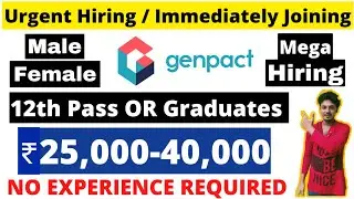 Genpact Recruitment 2023 | Chat & Typing Job 😍 | Jobs For 12th Pass | Latest Jobs For Freshers