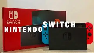 NINTENDO Switch - Neon Red & Blue