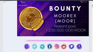 [BOUNTY ALADDIN] 🔴 MOOREX A NEW DECENTRALIZED PROTOCOl  Pool/Escrow Earn 100$ Free