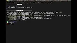 GitHub Copilot for CLI - ask questions and get bash scripts with explanations!