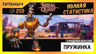 Royal Quest 💎 Сундуки Пружинки - Какая вероятность Карты?