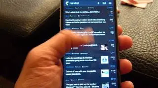 Scrolling on iOS