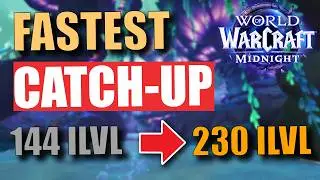 Catch-up with ITEM LEVEL on Your ALTS (under 60 min) | World of Warcraft Midnight