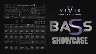 "VIVID" Walkthroughs #2 - 808 BASS KONTAKT MODULE - New Kontakt Libraries For Modern Producers