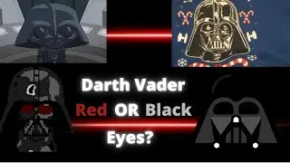 Darth Vader Red Eyes or Black Eyes? Mandela Effect Voting Residue #114