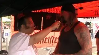 Attika 7 speaks with Rock My Monkey TV at Uproar