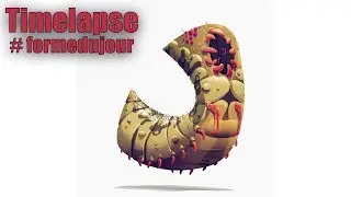 Forme du jour n°34 : La larve.