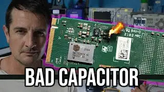 SSD Bad Capacitor Repair