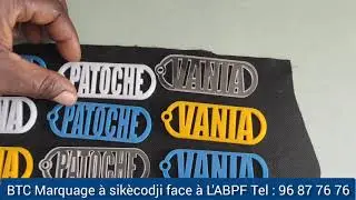 Porte clé découpe laser