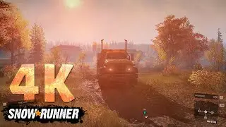 SnowRunner PC Gameplay 4K Ultra high Settings