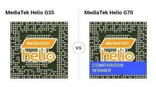 MediaTek Helio G35 vs MediaTek Helio G70 Full Comparison  ||