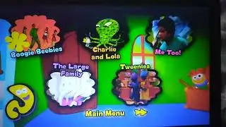 dvd menu walkthrough cbeebies get set go UK DVD 2008