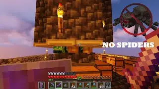 How To Spider proof mob farm |1.20-1.21 Java & Bedrock|
