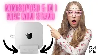 A Quick Look at the Minisopuru 5 in 1 Mac mini Stand with Expansion