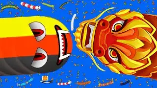 WORMS ZONE.iO BEST GAMING 2025 ||🐍BIG SNAKE GAMING 😀 EP 904 
