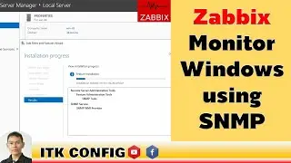 EP.145-Zabbix Monitor Windows using SNMP