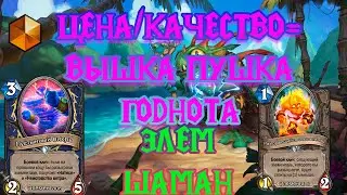 ЦЕНА/КАЧЕСТВО=ВЫШКА | ЭЛЕМЕНТАЛЬ ШАМАН | Hearthstone