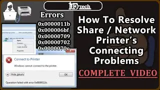 How to connect to a shared printer,  Connecting to a share printer,  Fix share printer connectivity
