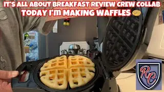 Flipside Waffle Maker Review - Let’s Make Waffles | Review Crew Collab