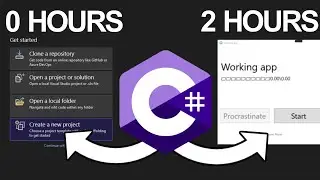 Can I create C# WPF desktop app in 2 hours