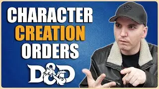 RHDD: Which Order Did You Pick Character Options?