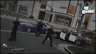 PLAYING AS A COP IN GTA 5 | LAPD EP1.1 | LA REVO + VRELOADED | REALST. #4k #gta5 #lspdfr