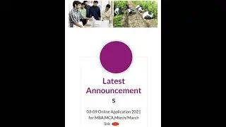 #PGCET 2021 | Online Applications for MCA MBA and M.Tech 2021 is released by KEA.