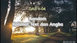 04 Bot Telegram Mengirim Random Text dan Number