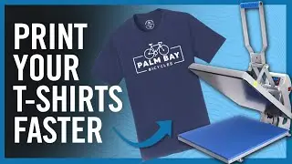 How To Print T-Shirts Faster: Boosting Efficiency at Your Heat Press