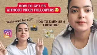 UGC Creator Full Guide✨️|What is UGC?🤔|Tools for Content Creator📸|How to get Brand Collaborations🫣