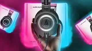 Watch This Before You Buy! UNBOXING the Audio technica ATH M50X