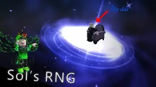 I played Sols RNG with my dad!