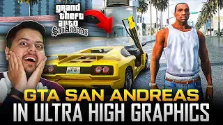 Playing GTA San Andreas in Ultra High Graphics | GTA SA DirectX 3.0 Graphics Mod Gameplay