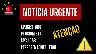 ATENÇÃO! NOTÍCIA IMPORTANTE!