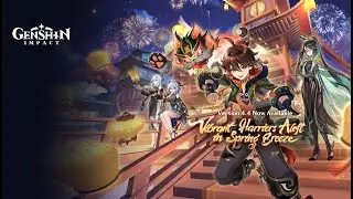 [Genshin Impact Livestream] Event Quest - Vibrant Harriers Aloft in Spring Breeze (Eng ver JP voice)