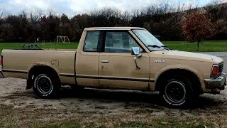 Nissan 720 Pickup: Blown Rear Brake Line