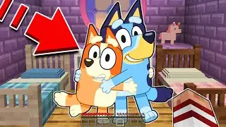 APARECE BINGO EN LA CASA DE BLUEY EN MINECRAFT