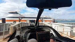 TWIKE 560 taking Trafaria Ferry in Portugal