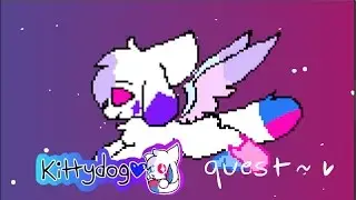 kittydog quest! // forest rave meme