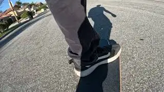Vokboard Riot eSkateboard - a board-view ride