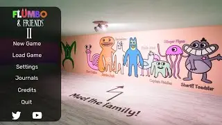 Flumbo and Friends 2 - Main Menu Concept (Garten of Banban 8)