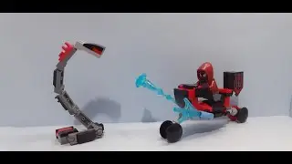 76171 Lego Miles Morales Mech Armour part 3 : Alternative build