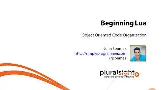 48 - Introduction to OOP in Lua